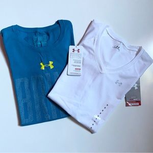NWT Under Armour Women’s size Small Shirt Bundle New